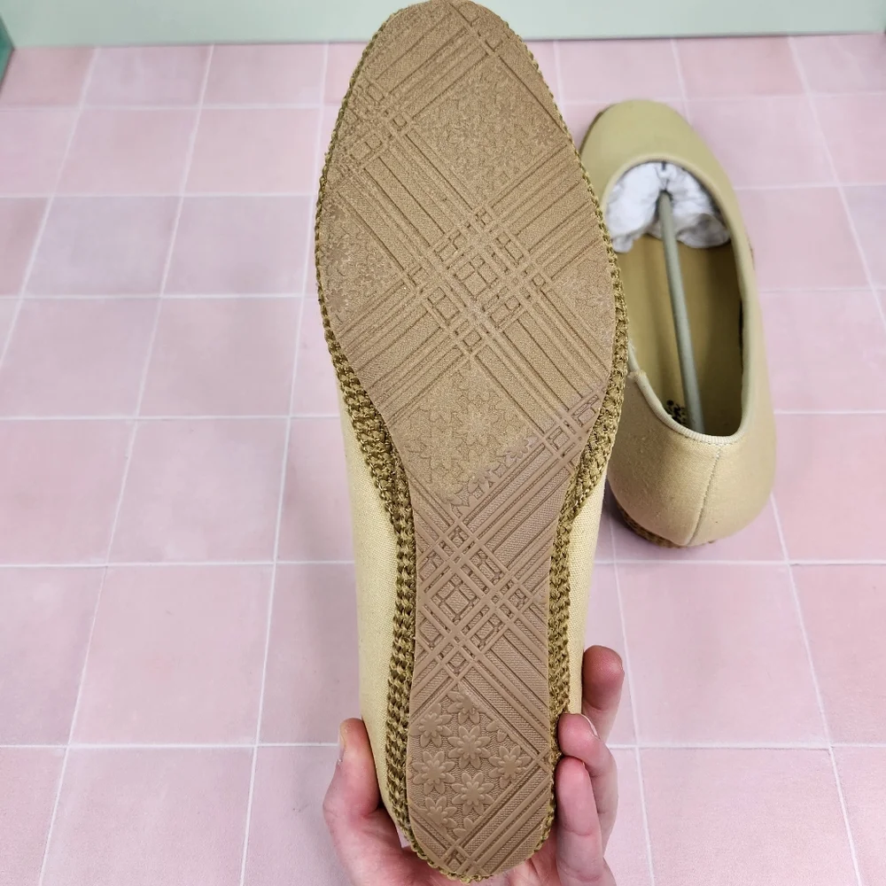 Beacon Phoenix Canvas Wide Paillettes Espadrilles